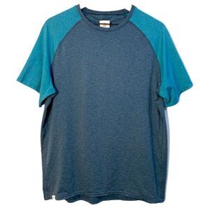 Flylow Men's Blue Short Sleeve T-Shirt Crew Neck Small.